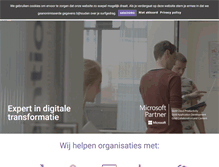 Tablet Screenshot of mavention.nl